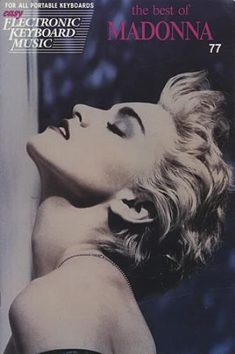 BAND SCORE ベスト・オブ　マドンナ Madonna The Best Of Madonna 77 US book (248882) HL00243467